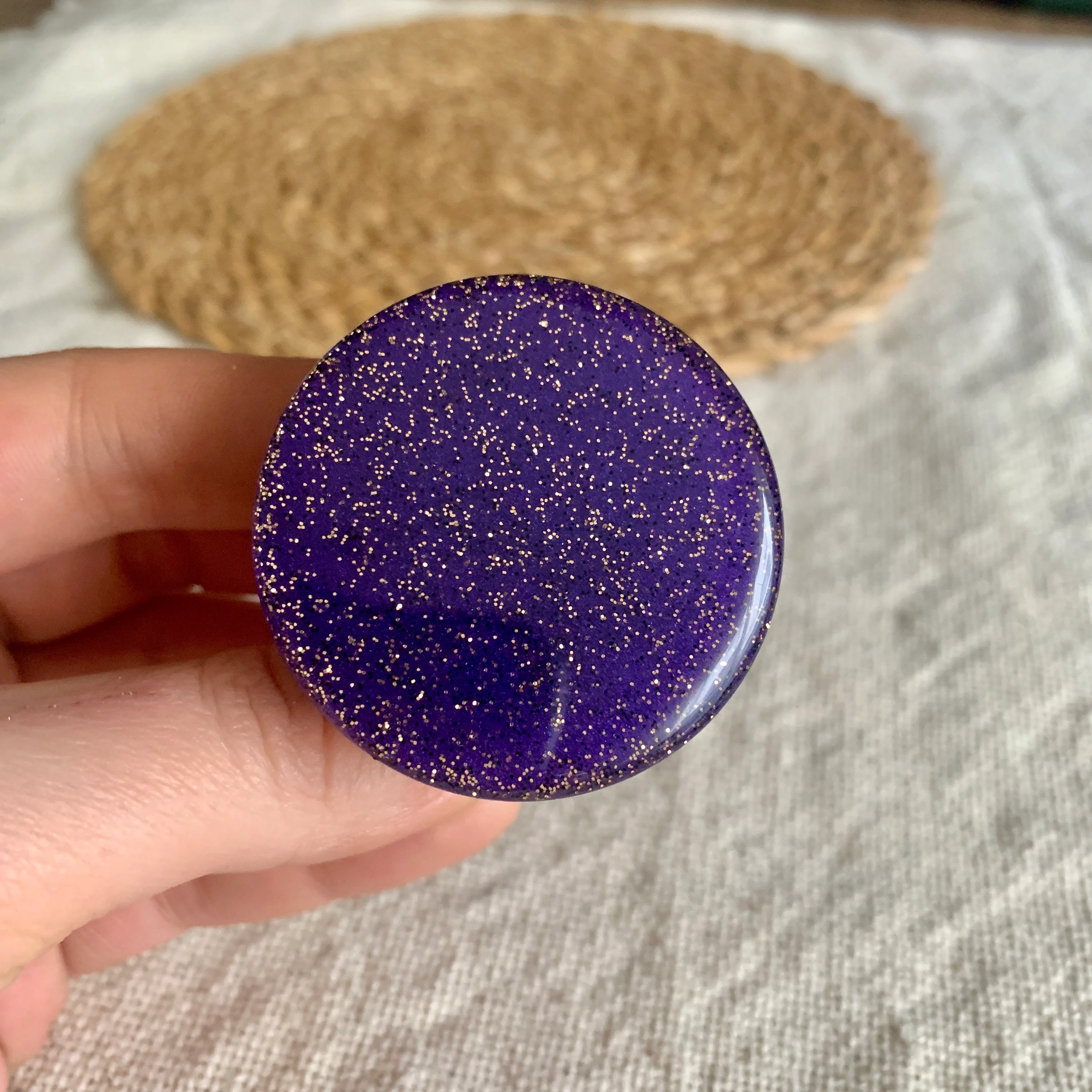 Simli - Pullu Telefon Tutucu - SMLPLL-TT9