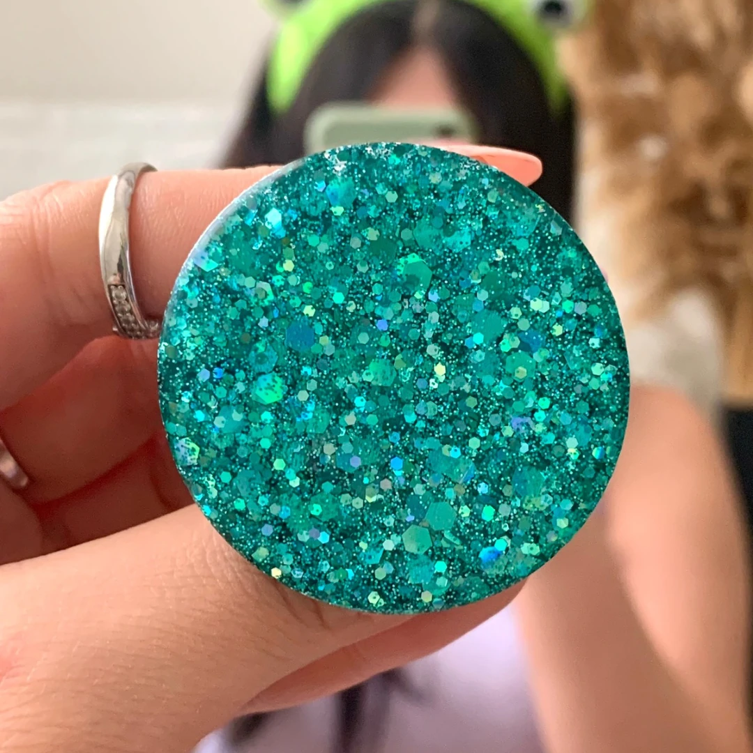 Hologram Telefon Tutucu - Su Yeşili