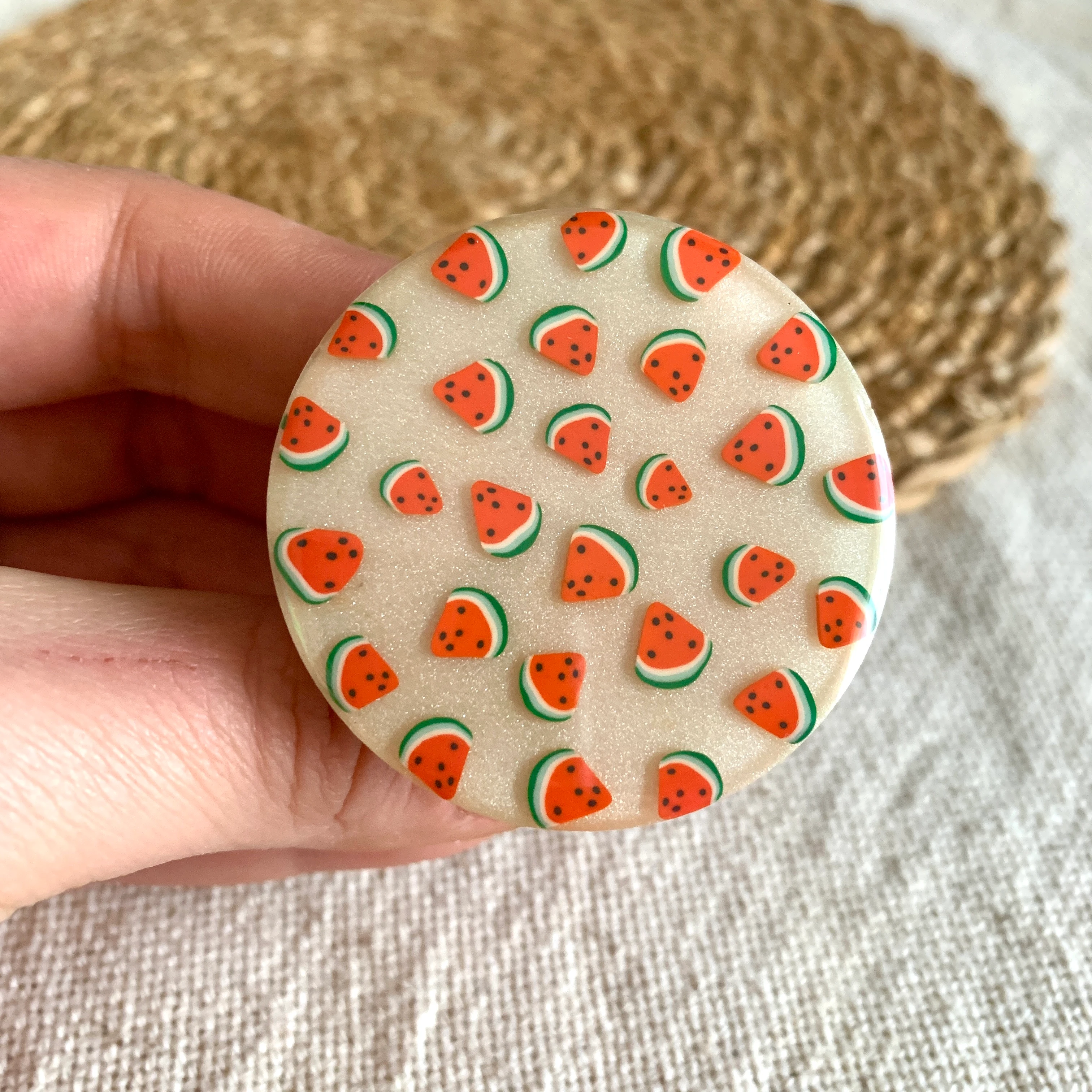 Figür Telefon Tutucu - Karpuz