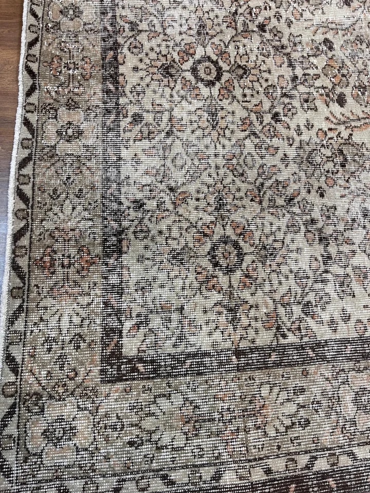 BUGO CONCEPT el dokuma traşlanmış vintage halı 173x278