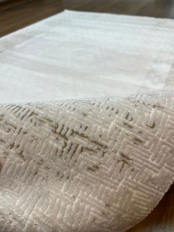 BUGO CONCEPT AKRİLİK BEJ MAKİNA HALISI 160x230