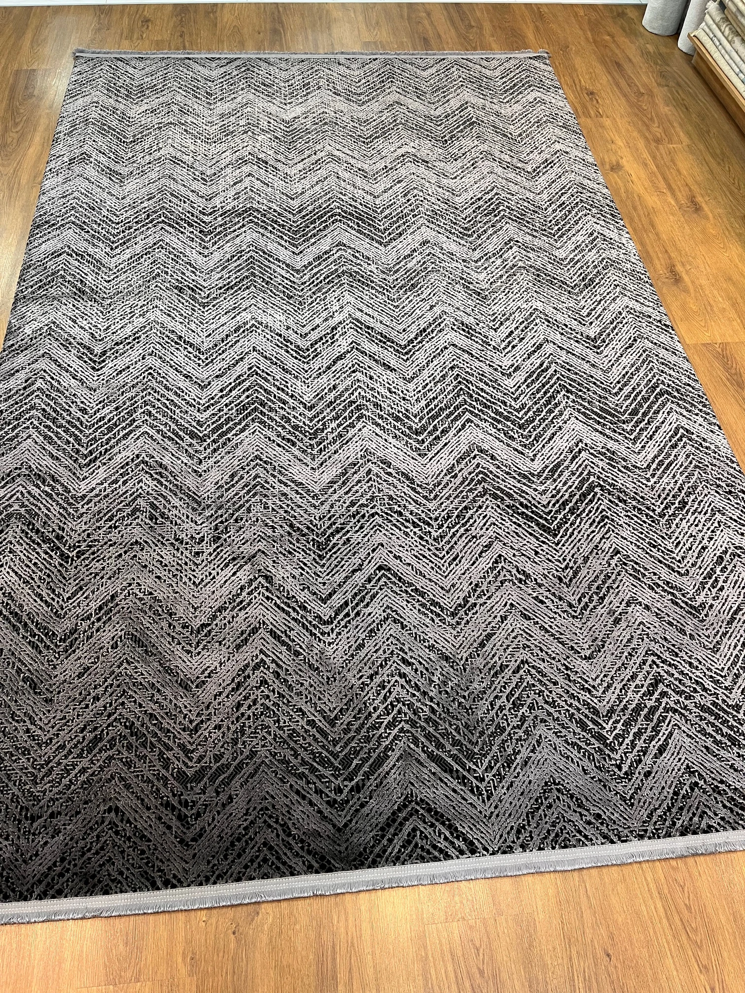 TALIA SAMPLE ANTRASİT SİLVER IŞILTILI ŞIK SALON HALISI 200x290