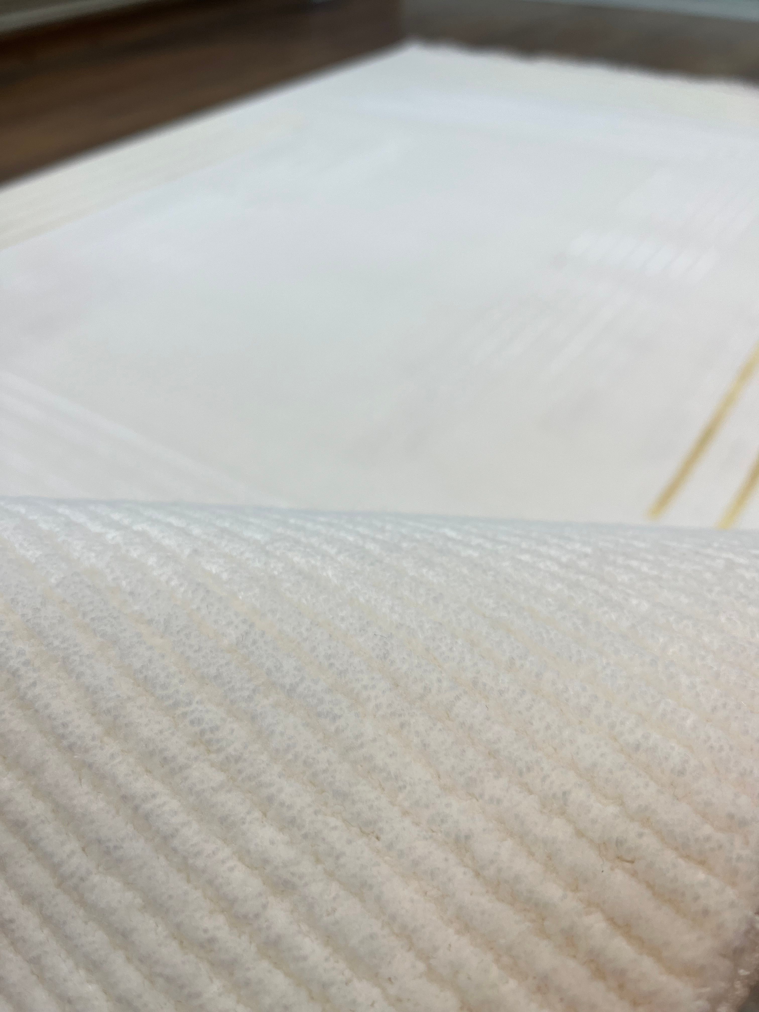 BUGO CONCEPT POLYESTER CREAM GOLD MAKİNA HALISI 160x230