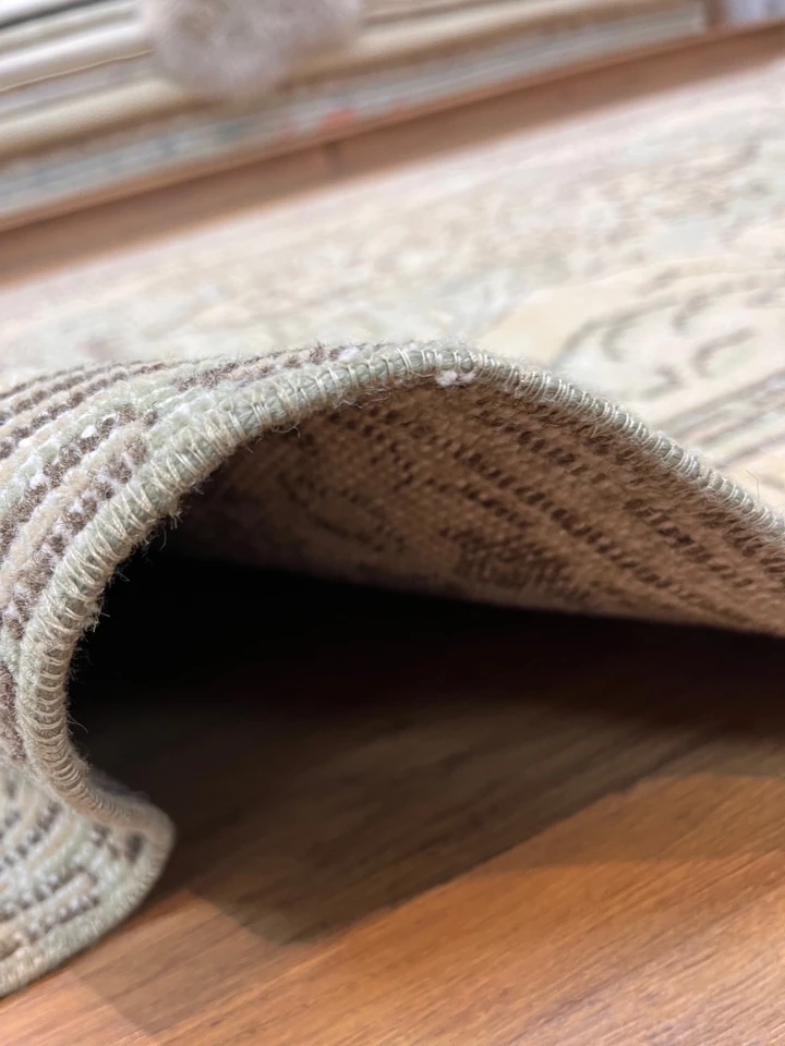 BUGO CONCEPT traşlanmış el dokuma vintage halı 182x294