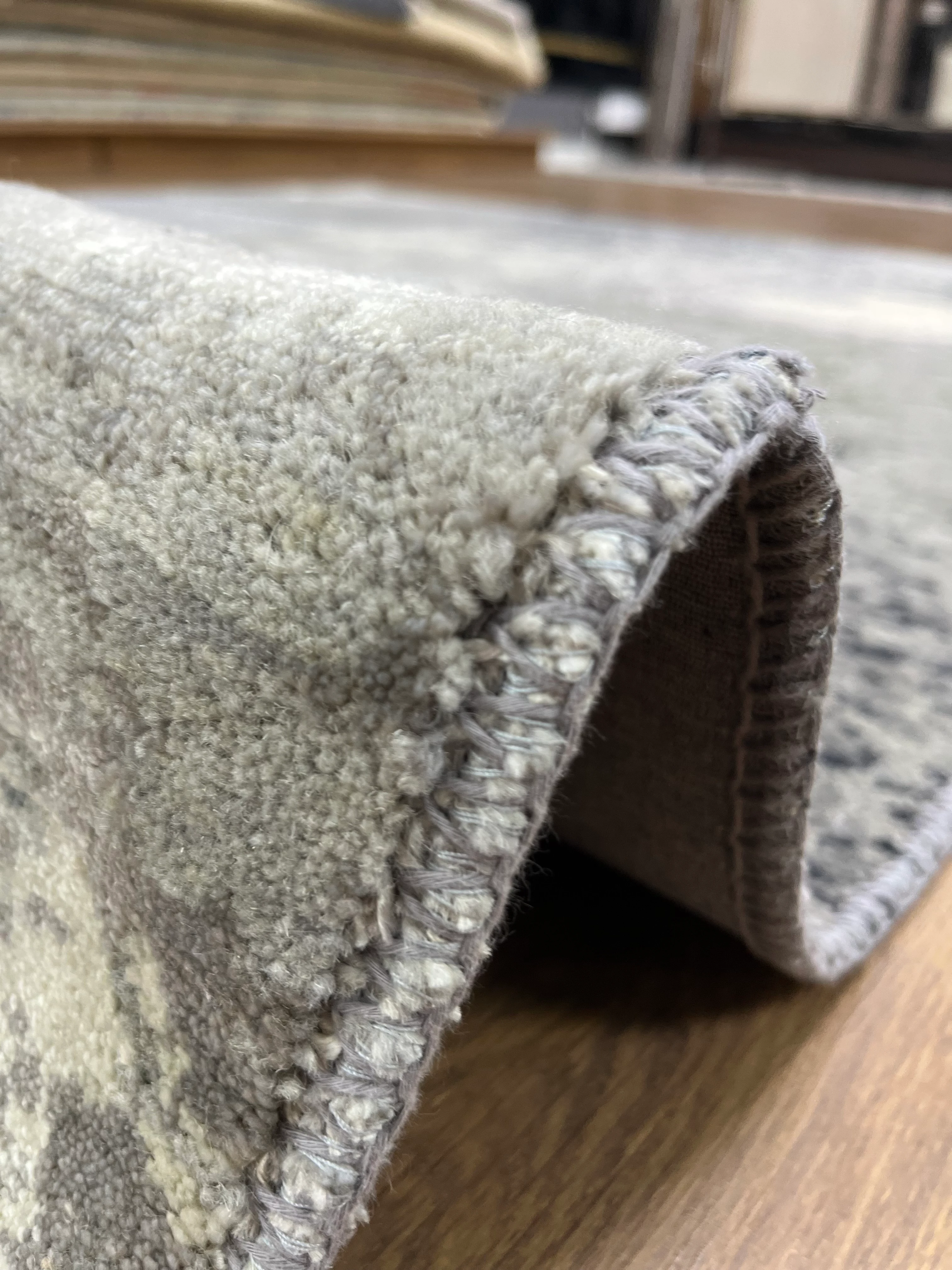 ÖZEL TEZGAH 13 PATCHWORK El Emeği ile Özel Tezgahlarda Üretilen Yün Viskon Salon Halısı 170X240