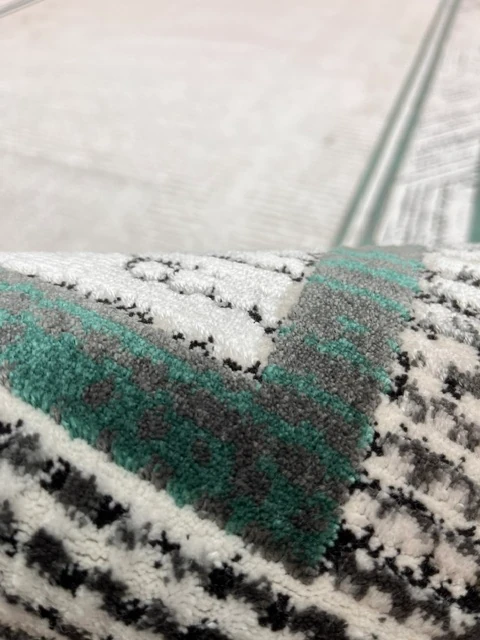 HAV TOZ VERMEZ YEŞİL IŞILTILI MAKİNA HALISI 160X230