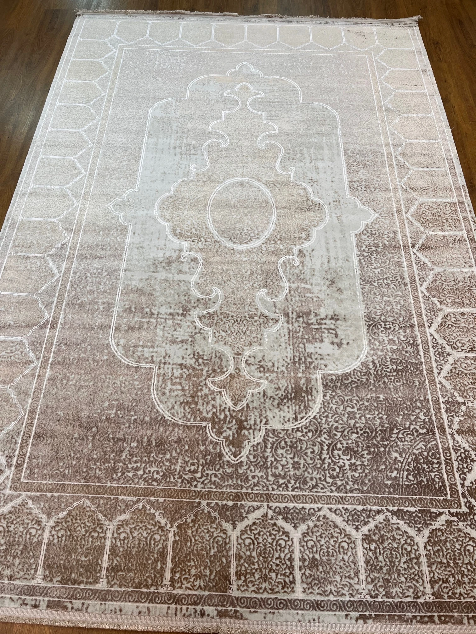 05 BEIGE  IŞILTILI ŞIK SALON HALISI 200x290