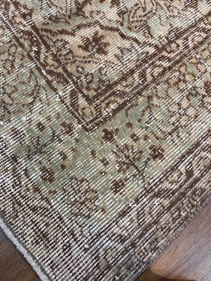 BUGO CONCEPT el dokuma vintage traşlanmış halı 173x284