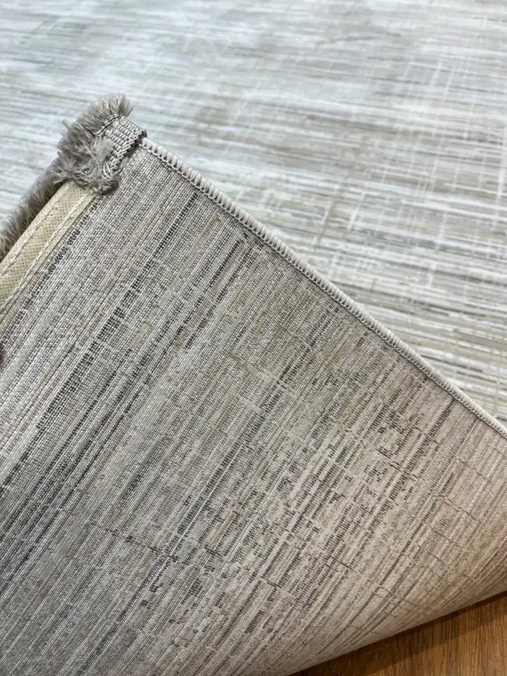 BUGO CONCEPT AKRİLİK GRİ BEJ MAKİNA HALISI 160x230