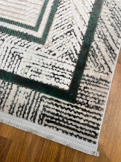 HAV TOZ VERMEZ YEŞİL IŞILTILI MAKİNA HALISI 160X230