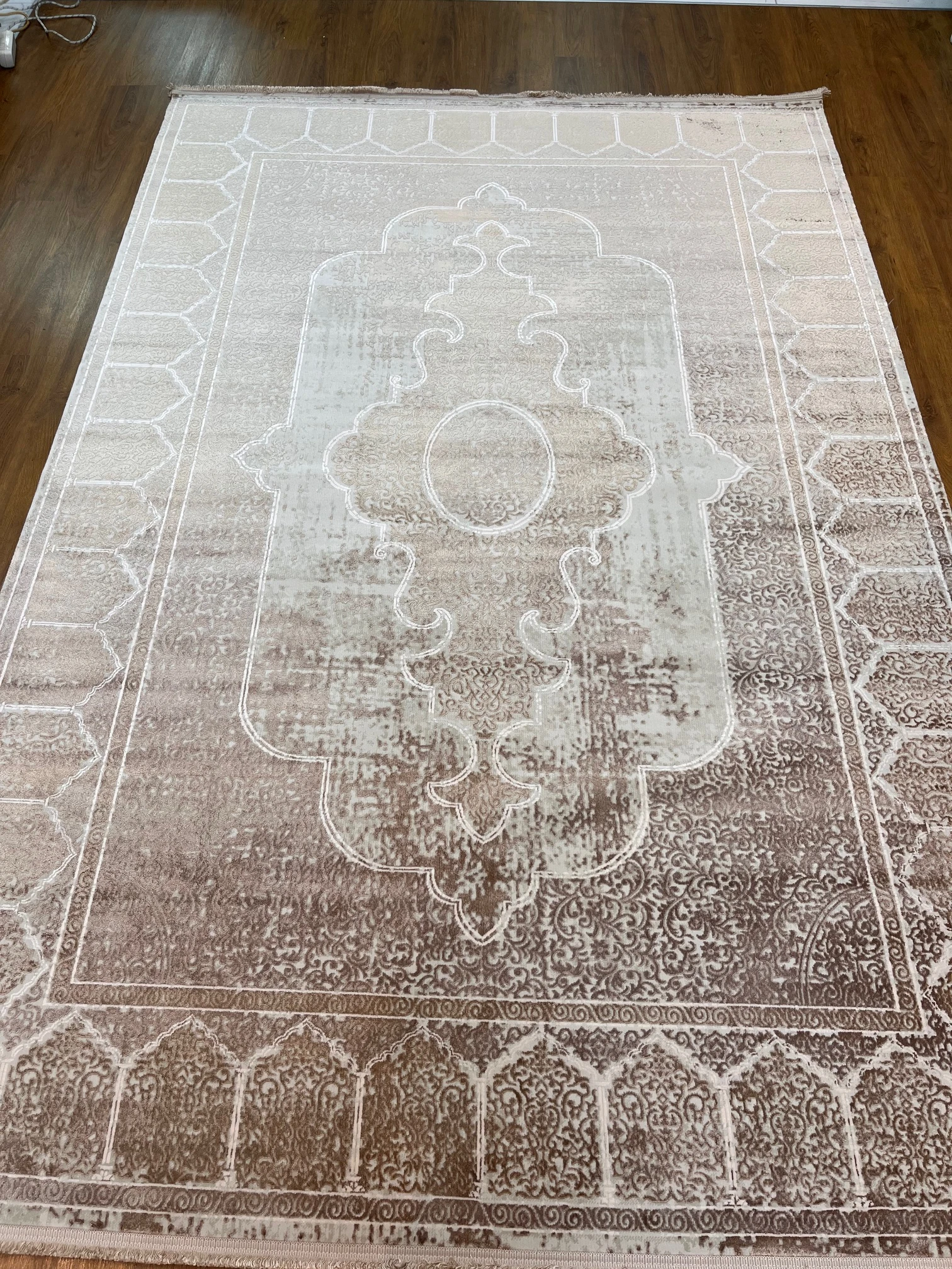 05 BEIGE  IŞILTILI ŞIK SALON HALISI 200x290