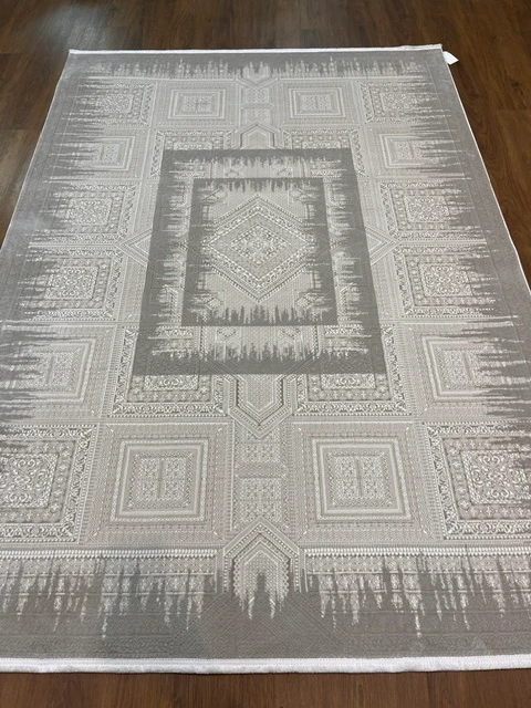 IŞILTILI BEJ RENKLİ SALON HALISI 160X230 - 160 x 230