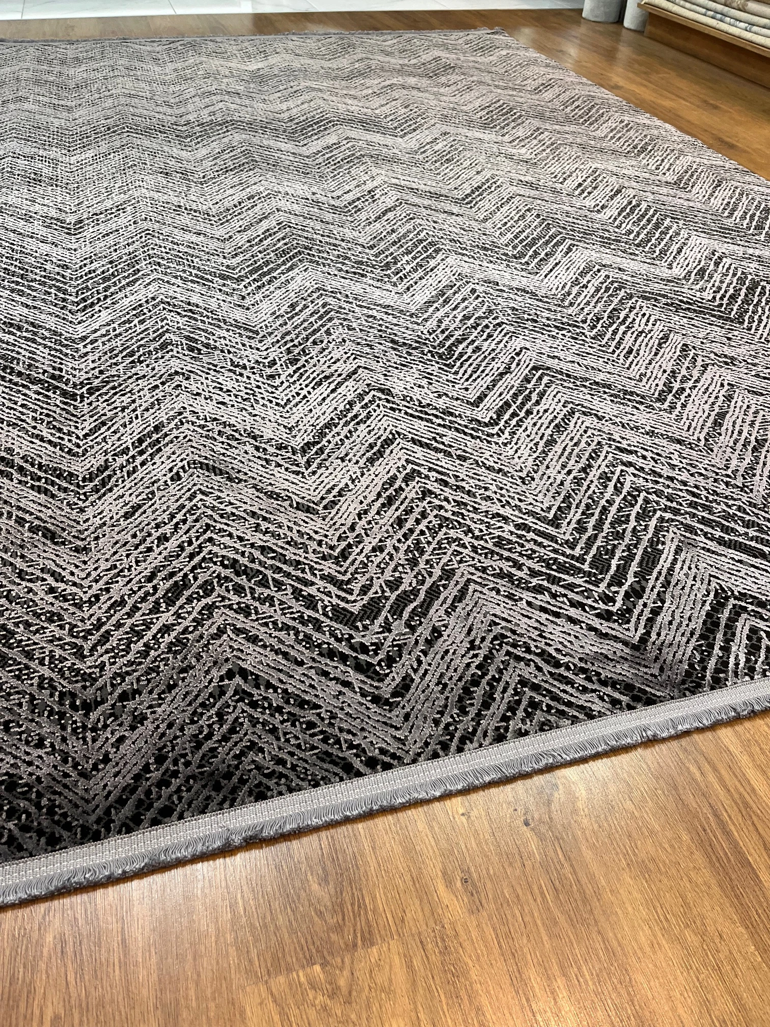 TALIA SAMPLE ANTRASİT SİLVER IŞILTILI ŞIK SALON HALISI 200x290