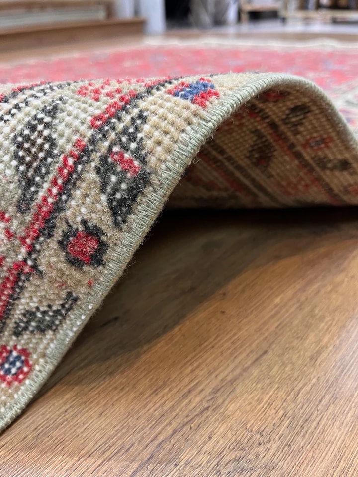 BUGO CONCEPT el dokuma traşlanmış vintage halı 161x275