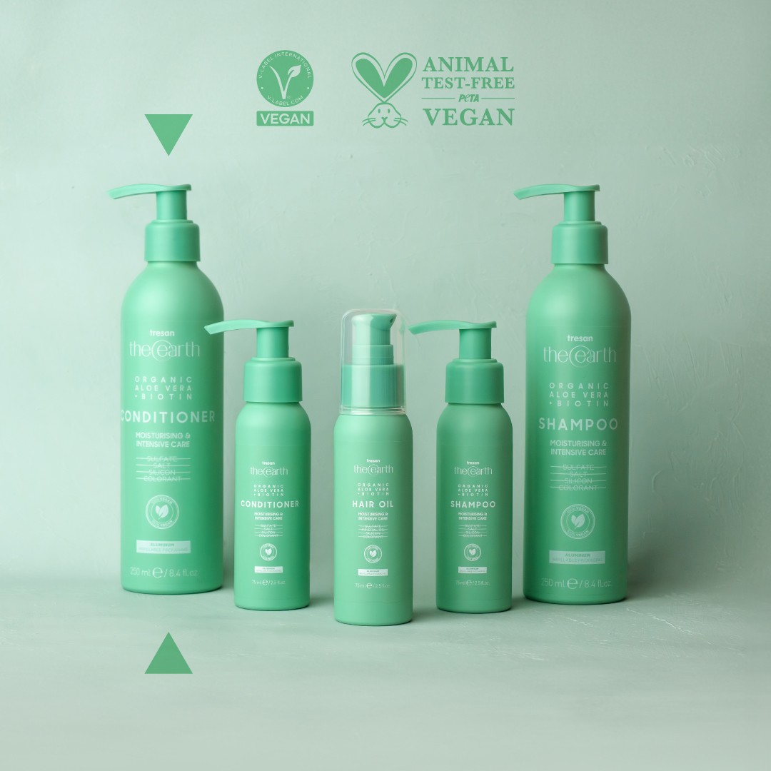 Organic Aloe Vera +Biotin Saç Kremi 250 ml