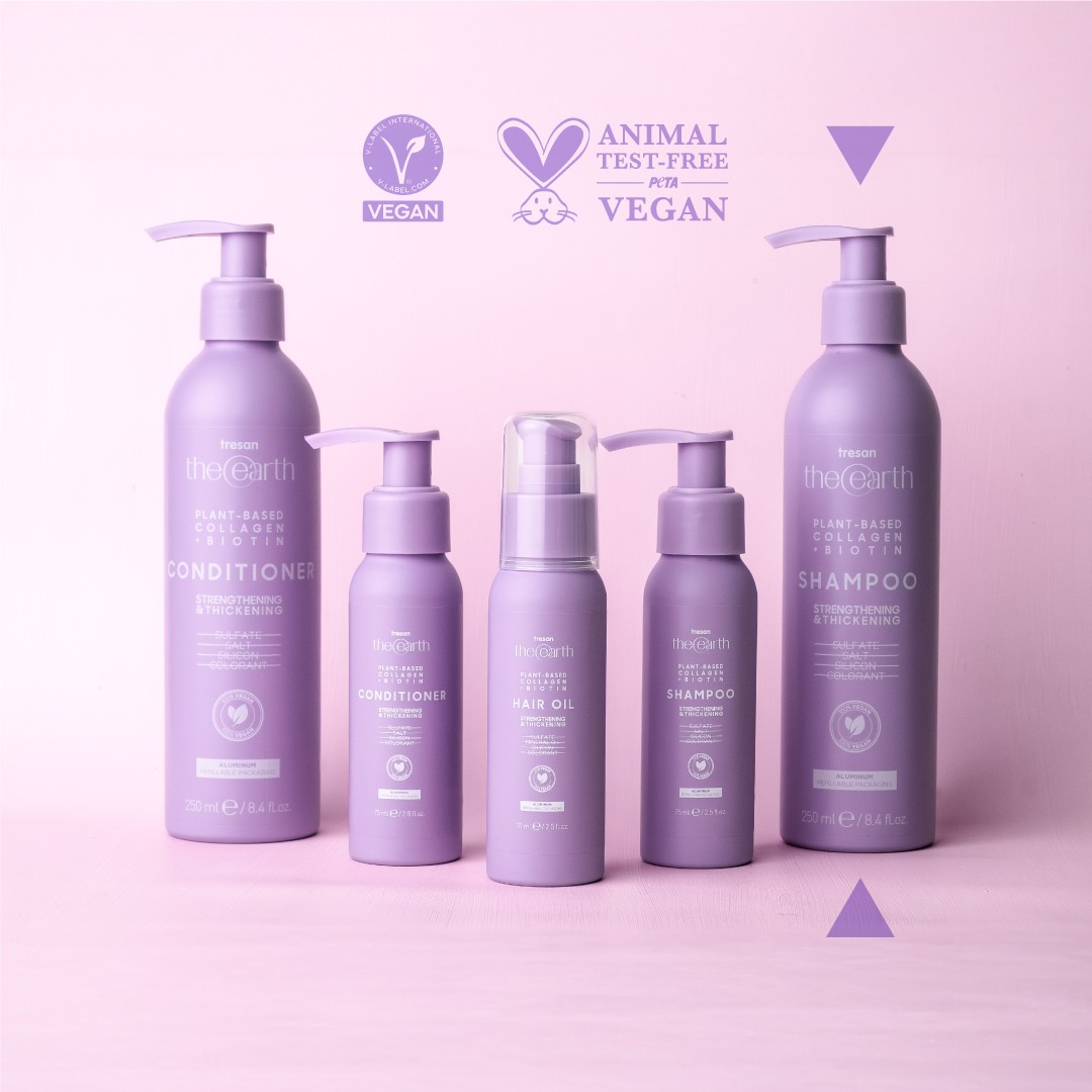 Plant Based Collagen +Biotin Şampuan 250 ml + Şampuan 75 ml