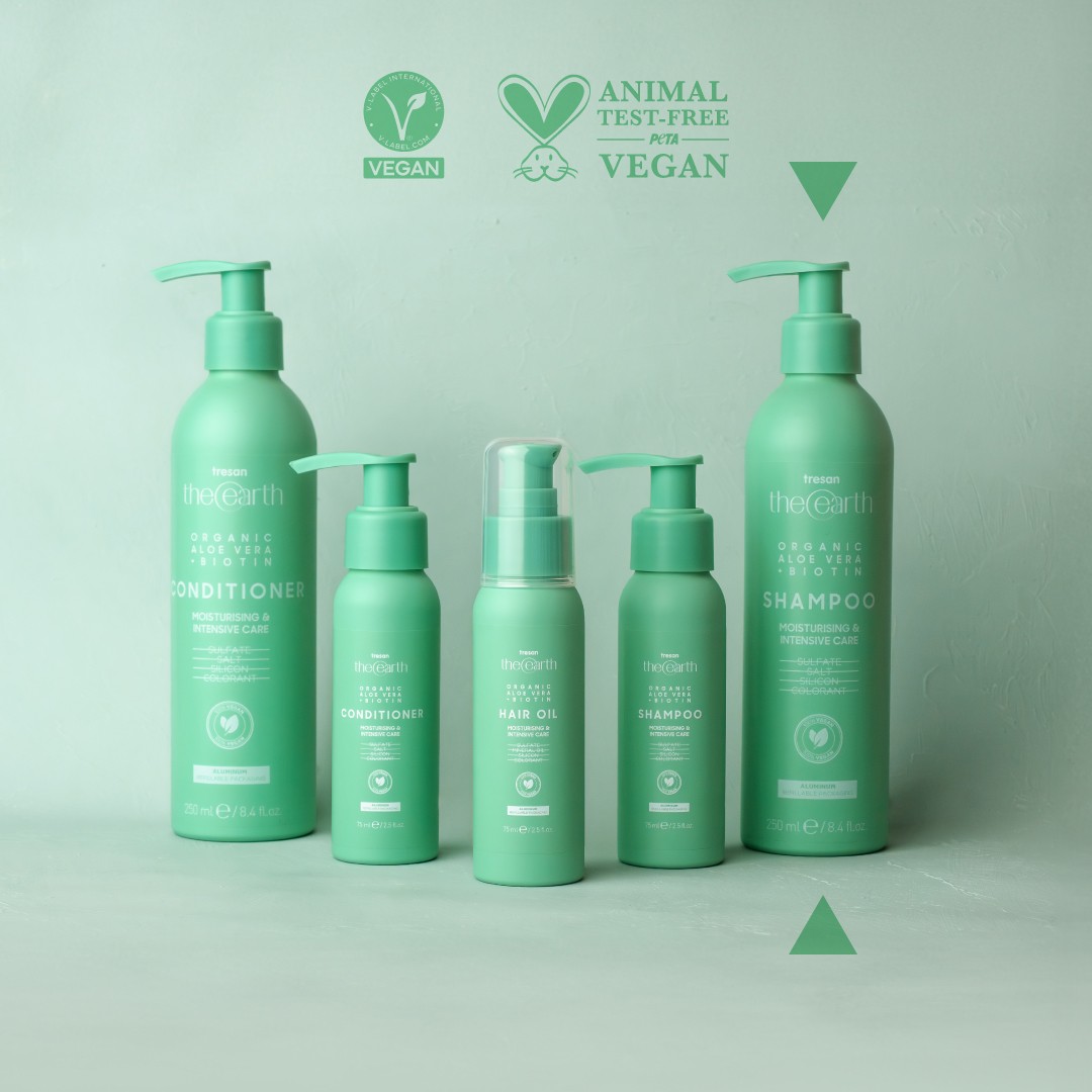 Organic Aloe Vera +Biotin Şampuan 250 ml + Saç Kremi 250ml