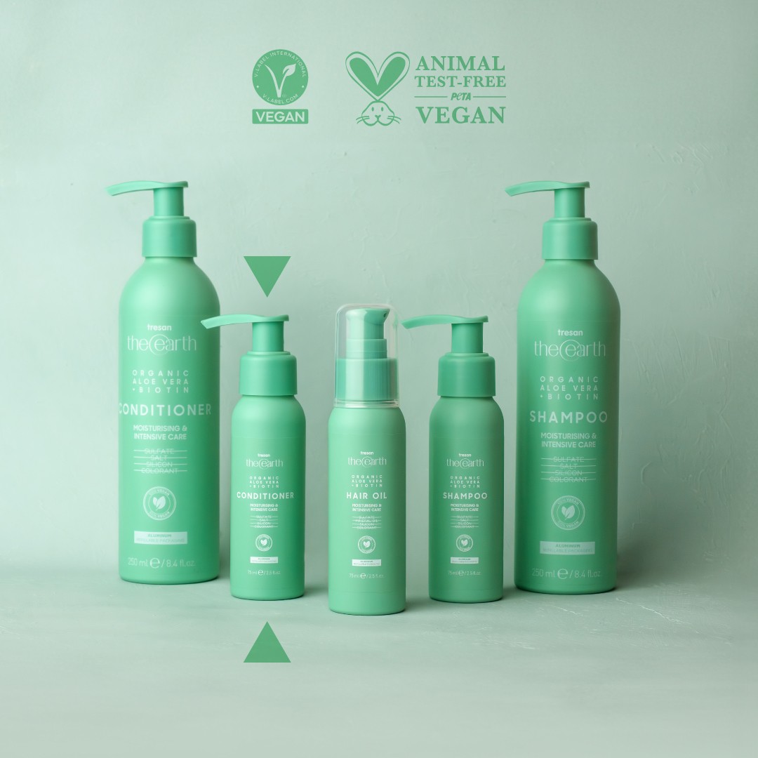 Organic Aloe Vera +Biotin Şampuan 75 ml + Saç Kremi 75ml