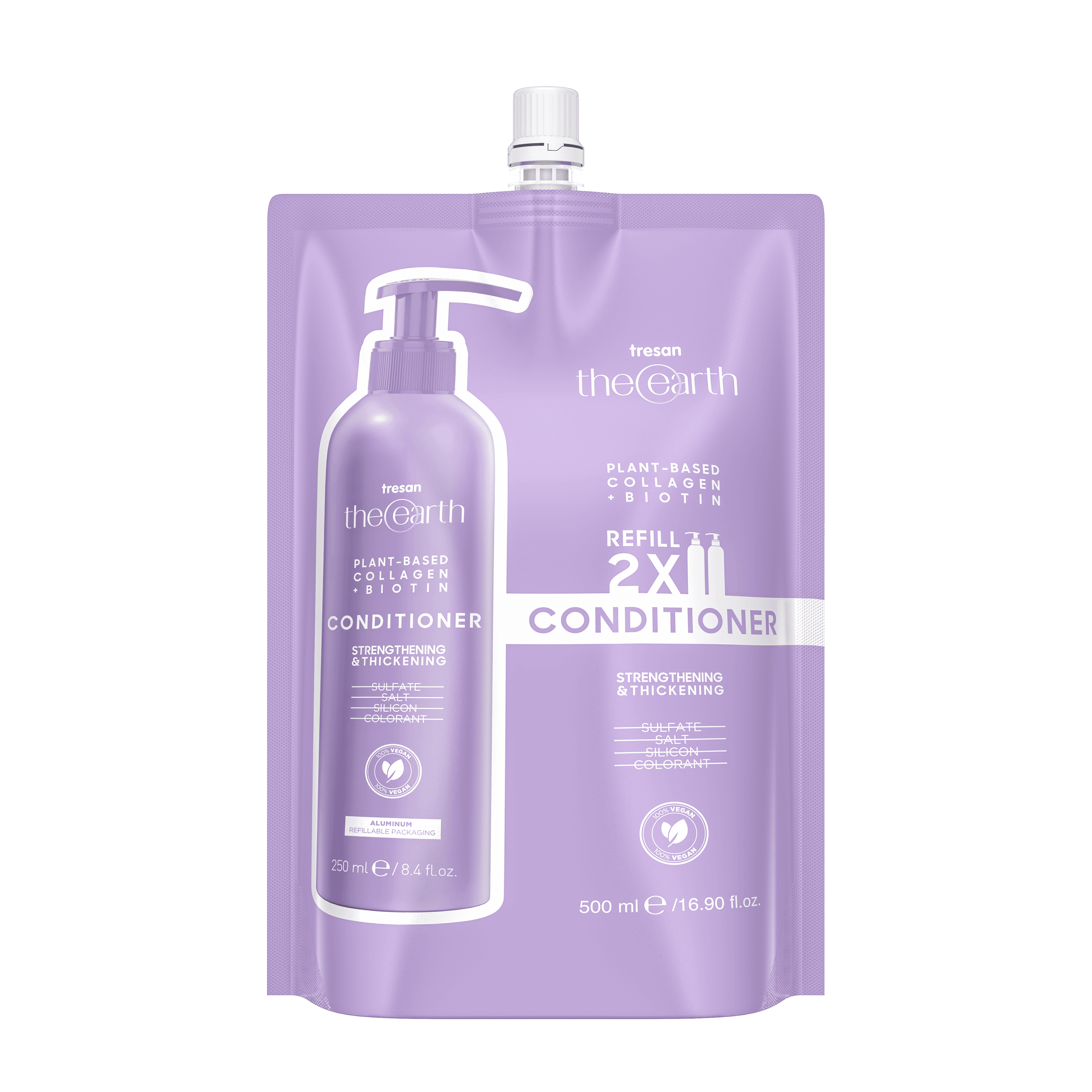 Plant Based Collagen +Biotin Şampuan Refill Pouch 500 ml