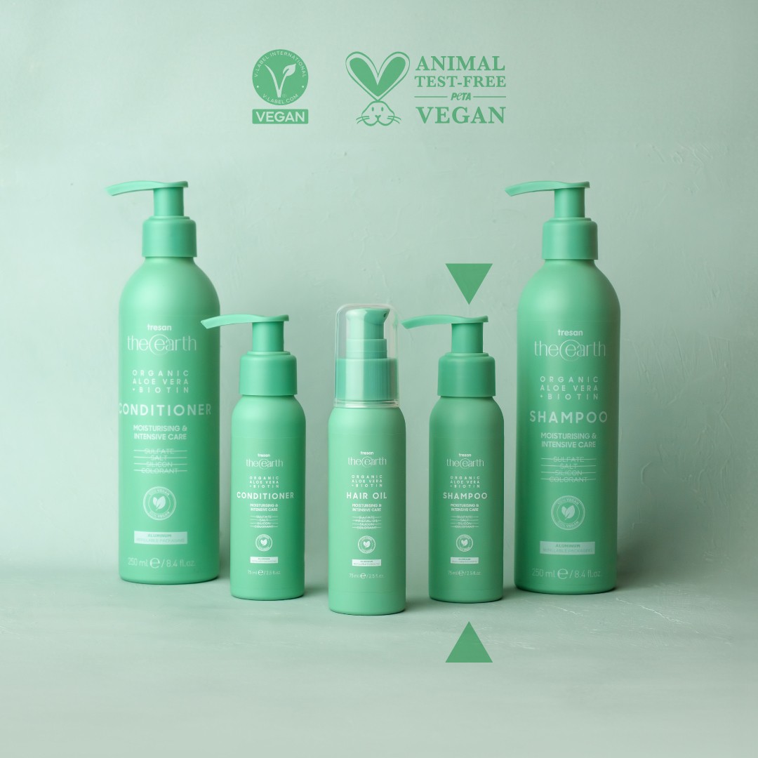 Travel Size Set Aloe Vera 75 ml Şampuan-Saç Kremi&Collagen 75 ml Şampuan-Saç Kremi