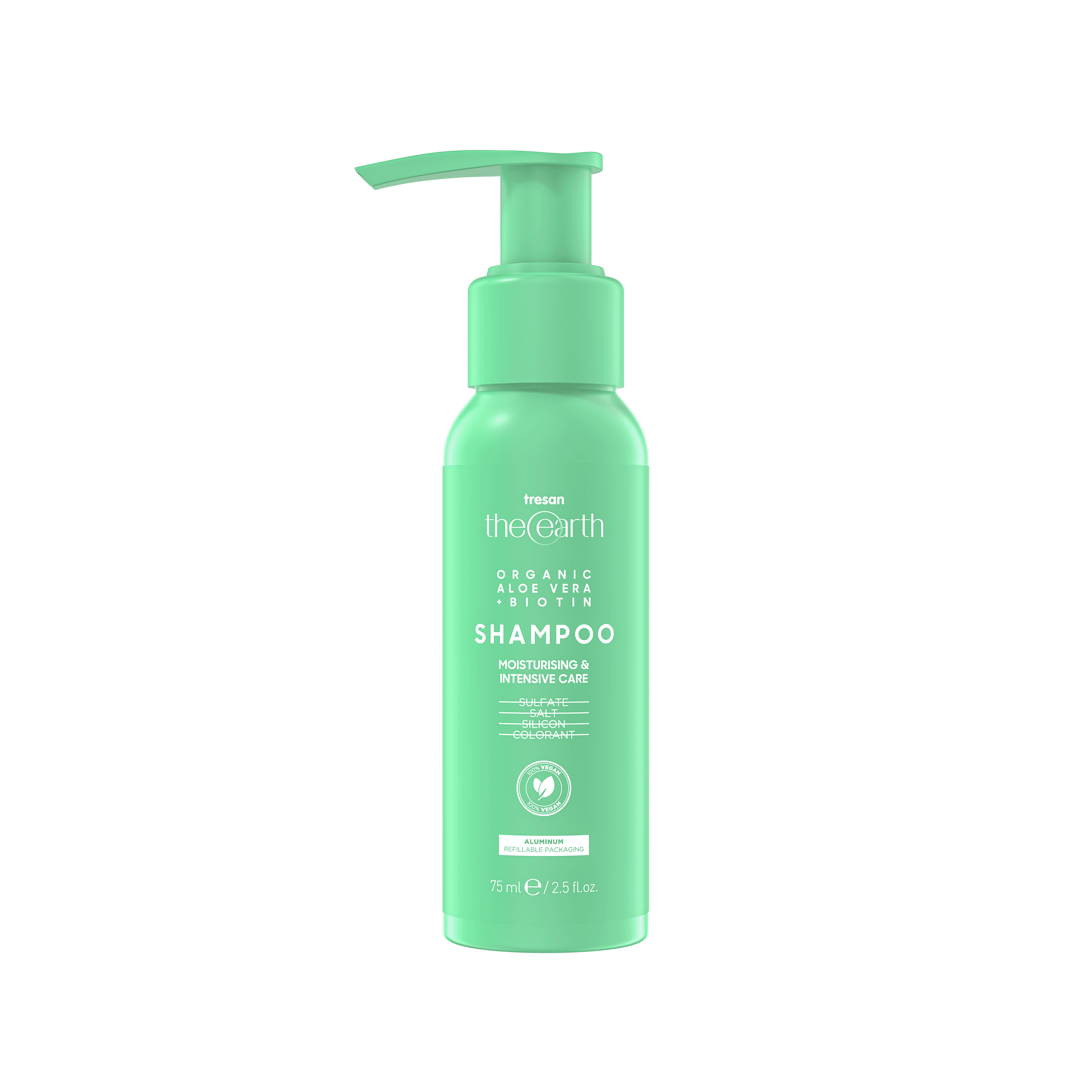 Organic Aloe Vera +Biotin Şampuan 75 ml