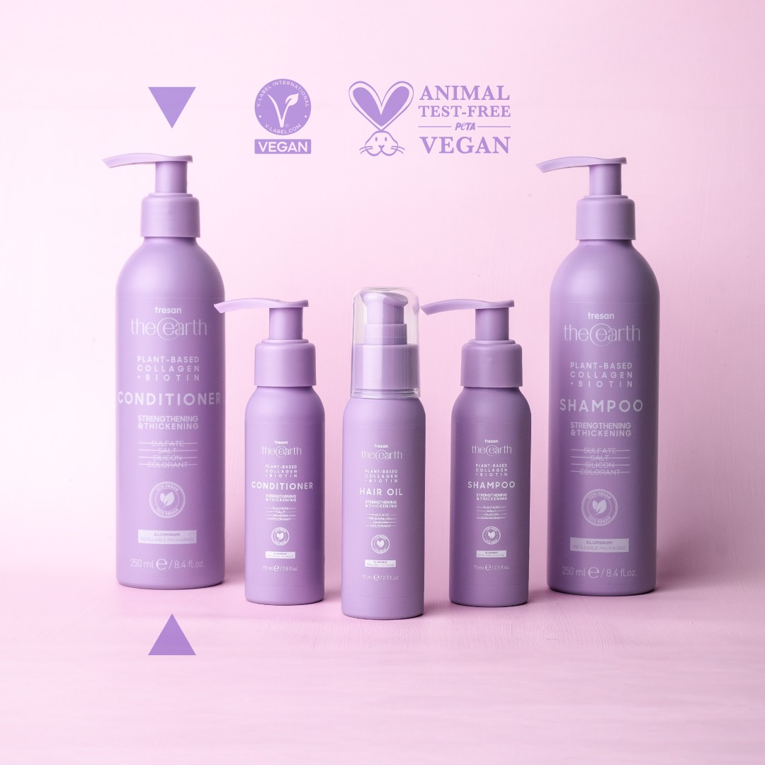 Plant Based Collagen +Biotin Şampuan 250 ml + Saç Kremi 250 ml