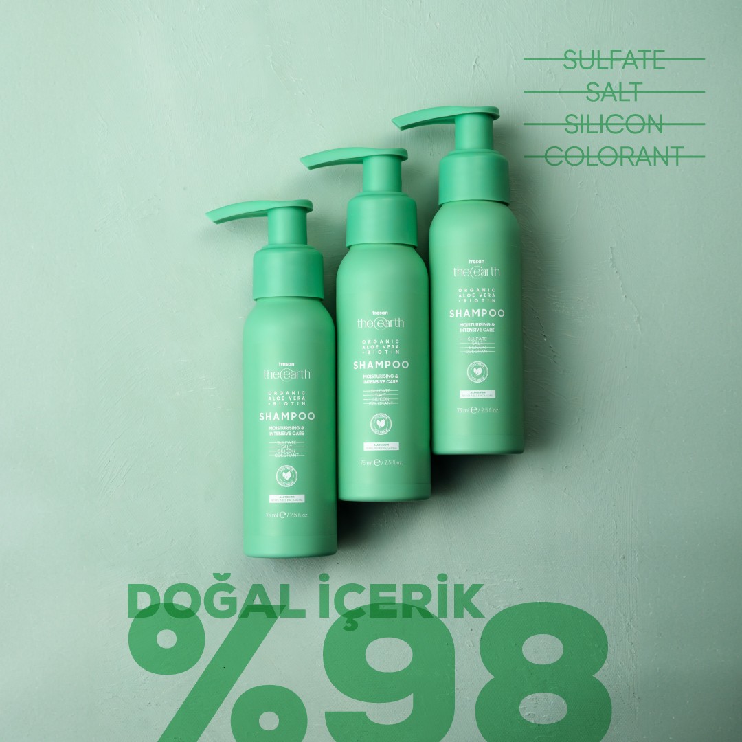 Travel Size Set Aloe Vera 75 ml Şampuan-Saç Kremi&Collagen 75 ml Şampuan-Saç Kremi