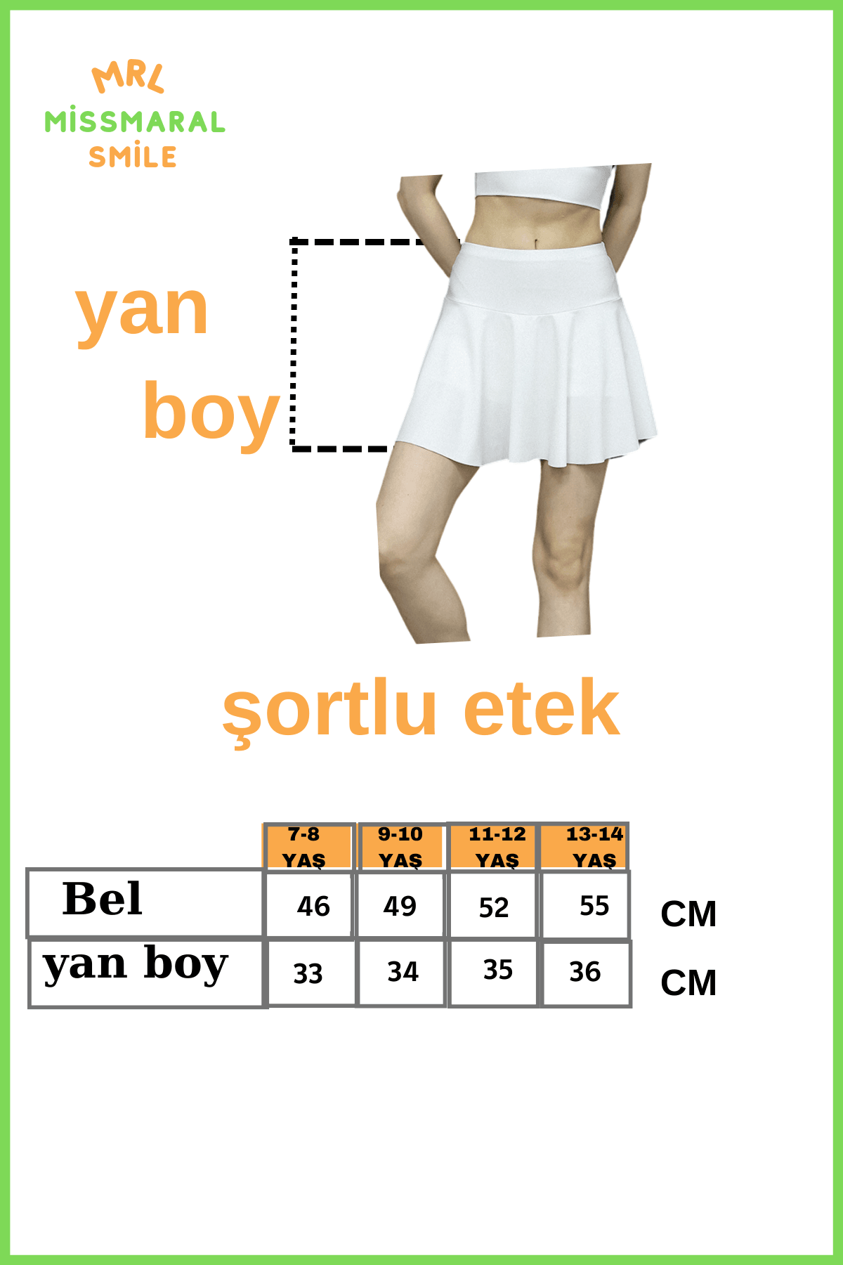 JR Beyaz  Şort Etek - Içi Taytlı Volanlı Spor Ve Günlük Kullanım Tenis Şort Skirt