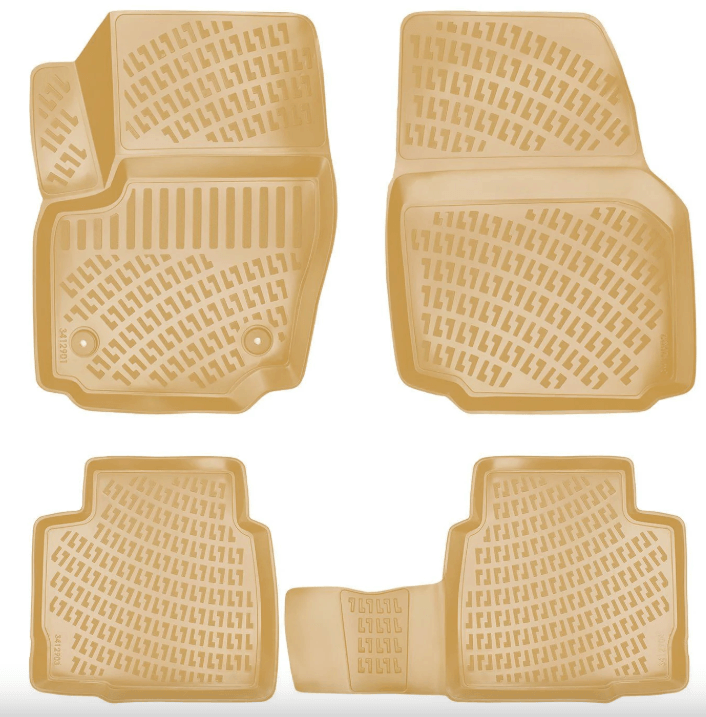 Ford Mondeo 2007-2014 Uyumlu Bej Renk 4.5D Havuzlu Paspas