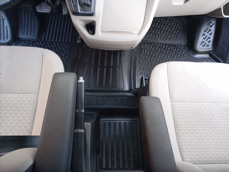 Ford Tourneo Custom Otomatik (Şoför+1 Yolcu) 2012-2023 Uyumlu 4.5D Havuzlu Paspas