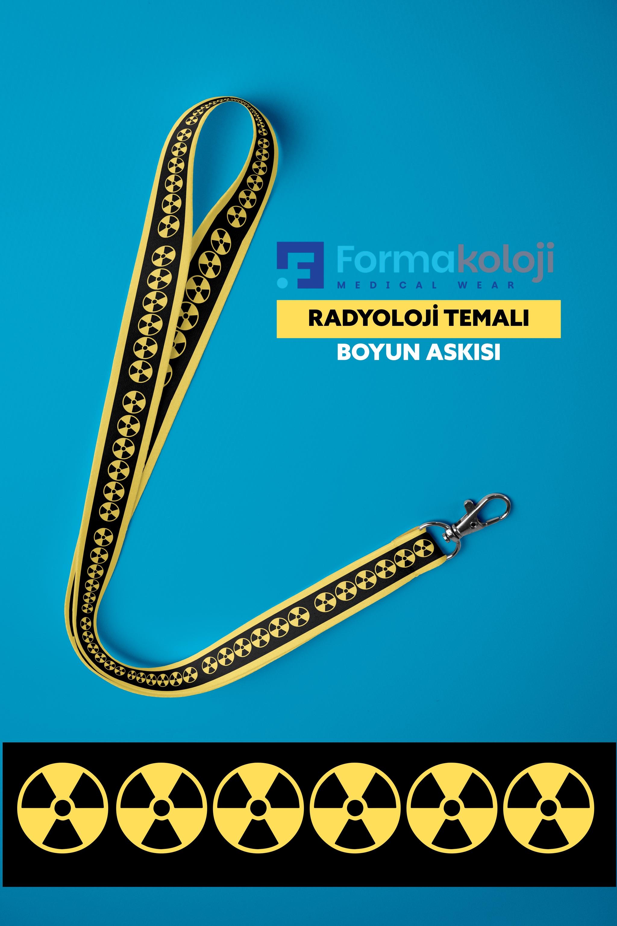 Radyoloji Temalı | Deluxe Boyun Askısı