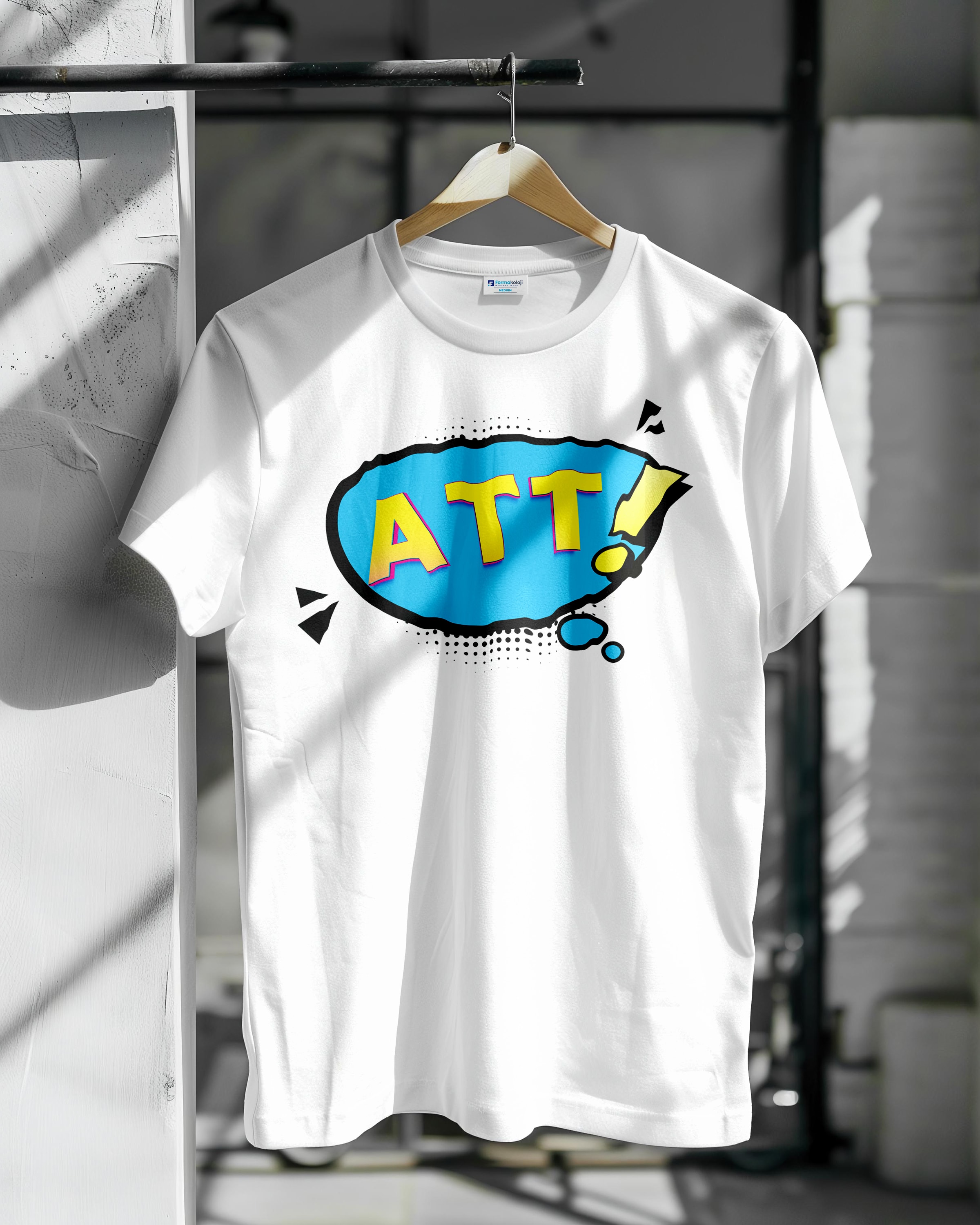 Mavi-Sarı ATT Deluxe T-Shirt