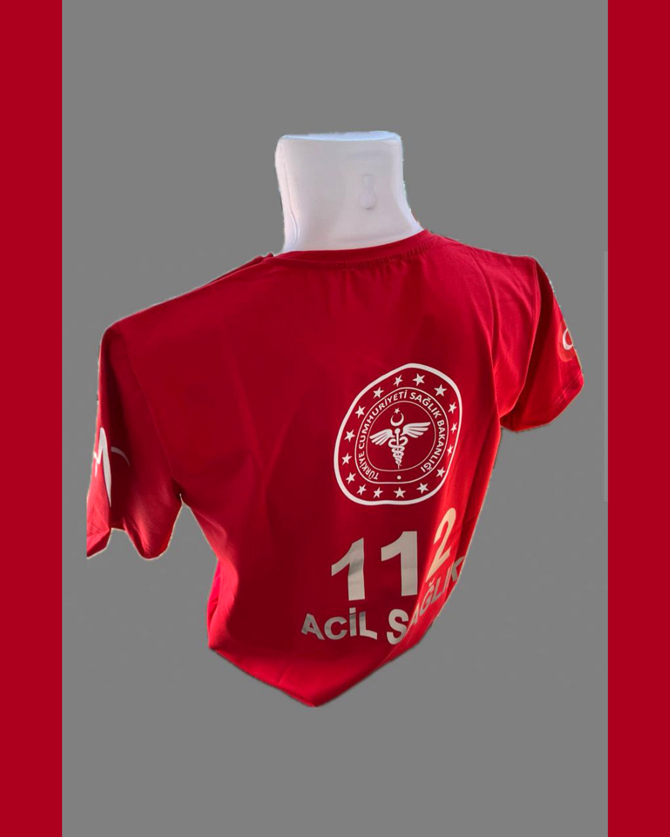112 Acil Sağlık Paramedik Giyim T-Shirt