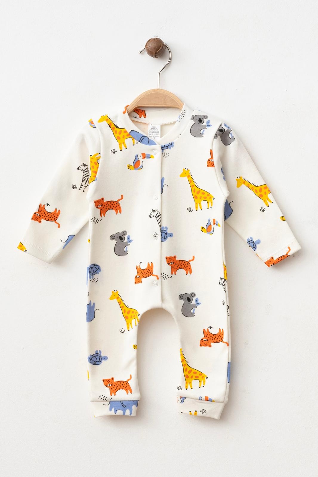 Madagaskar Unisex Bebek 3-6-9 Ay Tulum