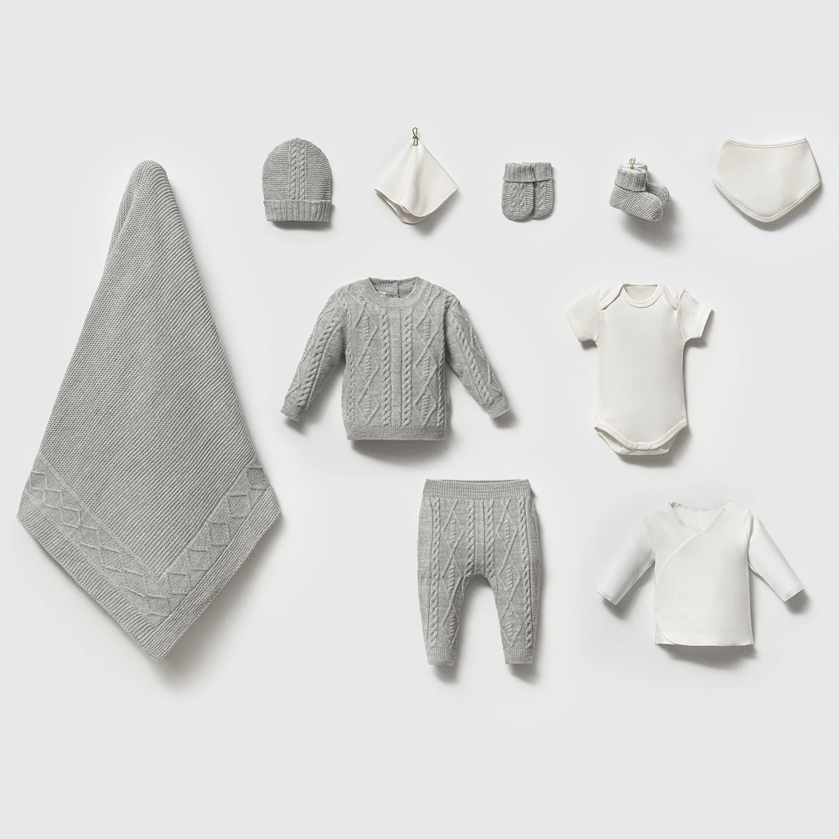 Jonah Erkek Bebek Baklava Desen 0-3 Ay Yenidoğan Hastane Çıkışı Seti