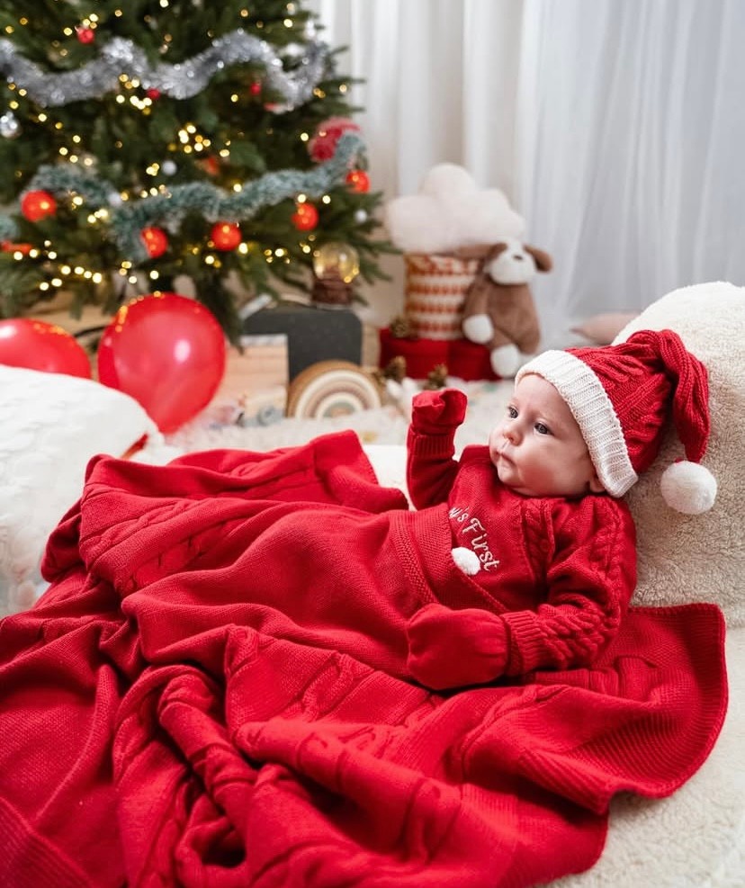 Babys First Christmas Organik Pamuklu 5'li Hastane Çıkış Seti