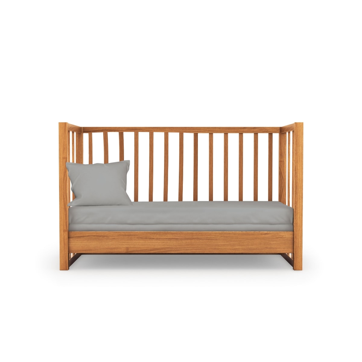 Kanz Unisex Premium Bebek ve Çocuk Lastikli Çarşaf ve Yastık Kılıfı - Gri