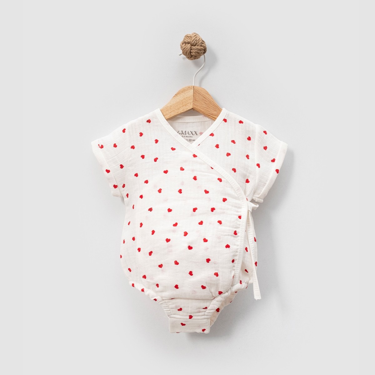 Acacia Kalpli Pamuklu Unisex Bebek Tulum