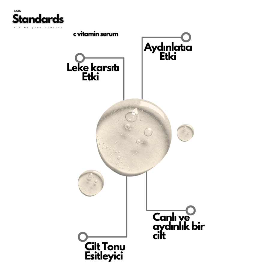 C Vitamin Aydınlatıcı Ve Ton Eşitleyici Bakım Serumu 30 ml Ascorbic Acid & Ferulic Acid