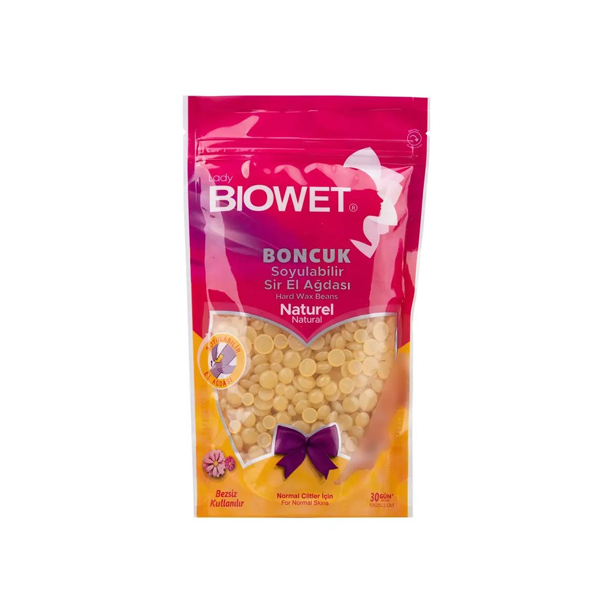 Biowet Boncuk Ağda Soyulabilir Sir El Ağdası 220gr Naturel