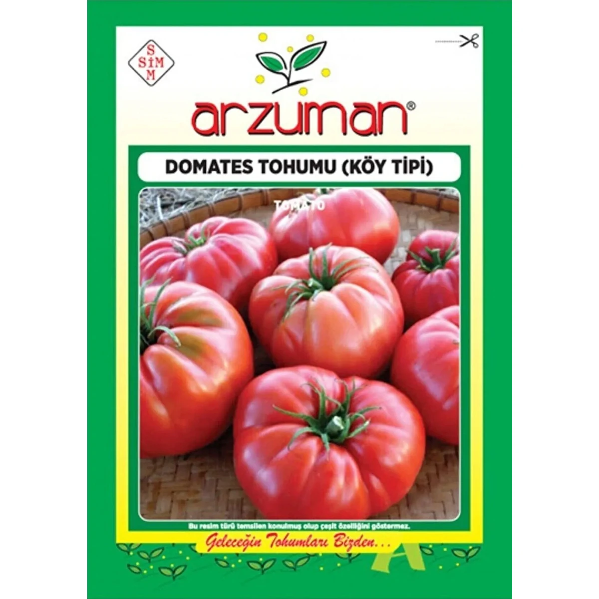 Domates Tohumu (Köy Tipi) 10 gr Arzuman