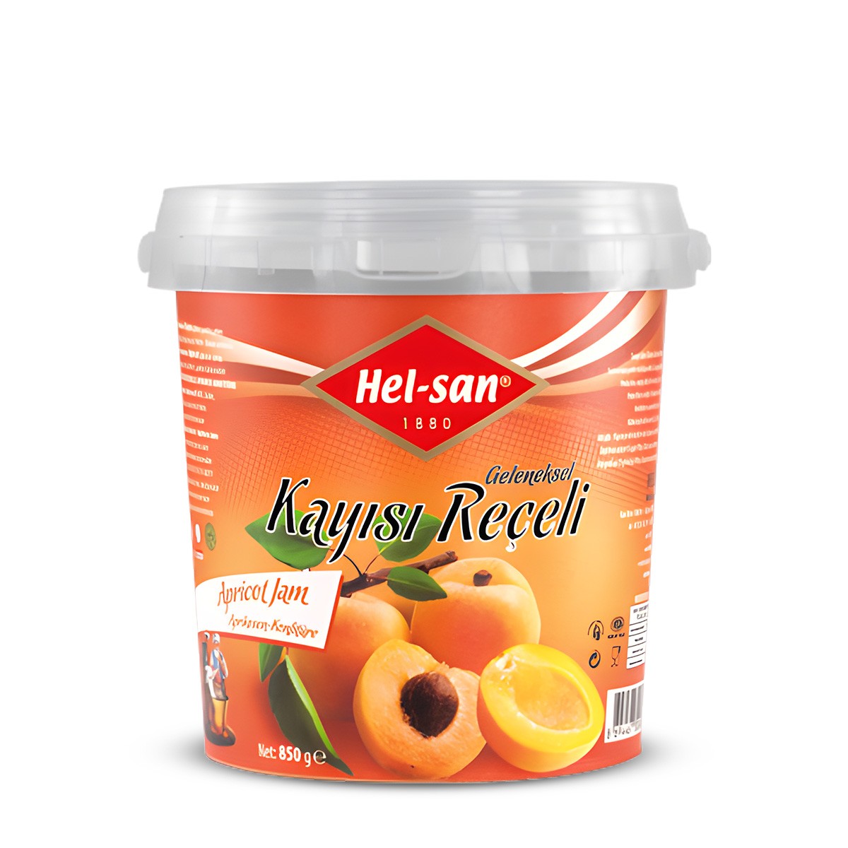 Kayısı Reçeli 850gr Helsan