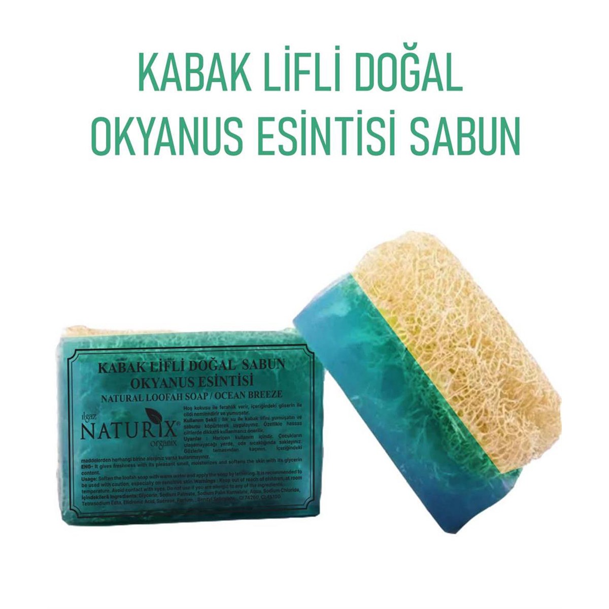 Doğal Okyanus Esintisi Kabak Lifli Sabun