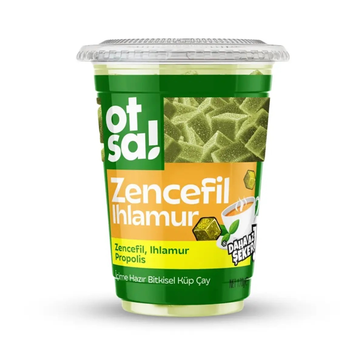 Zencefil Ihlamur Çayı İçime Hazır Küp 170gr