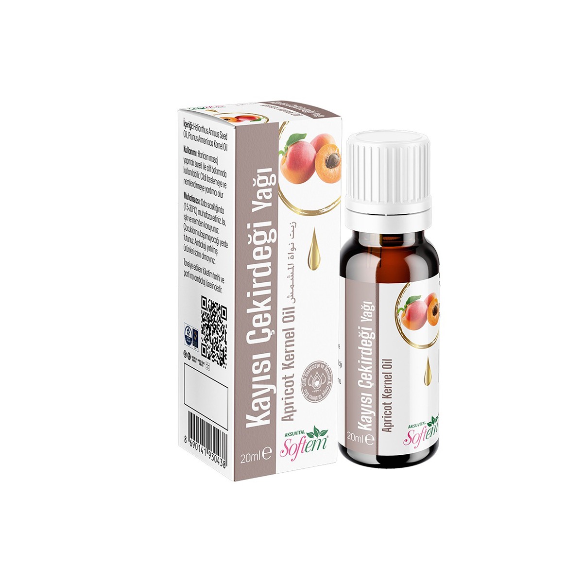 Kayısı Çekirdeği Yağı 20 ml