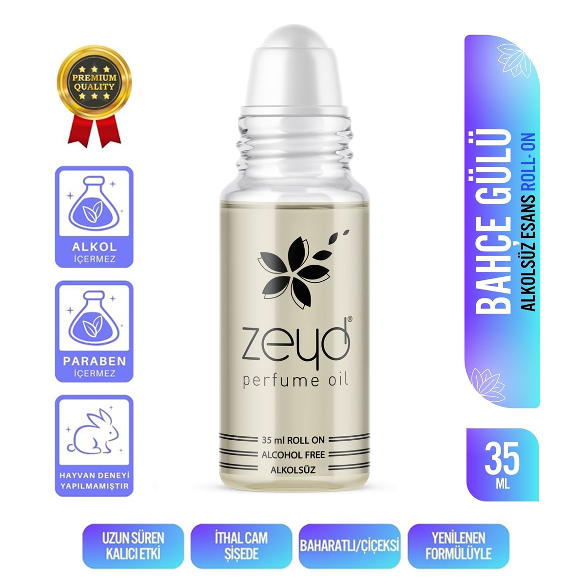 Zeyd Esans Bahçe Gülü 35ml