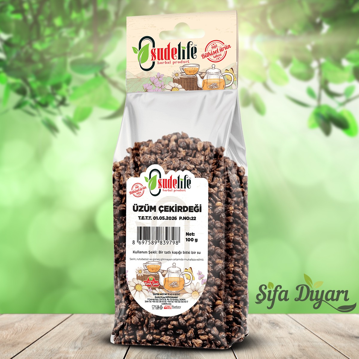 Üzüm Çekirdeği 100 gr