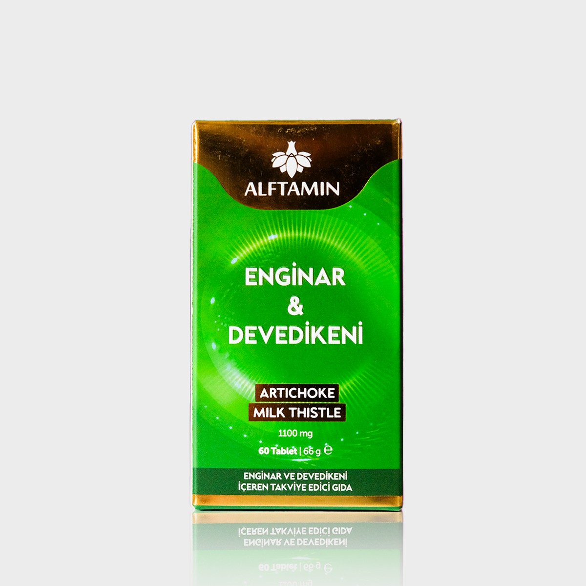 Aftamin Enginar & Devedikeni 1100 Mg 60 Tablet