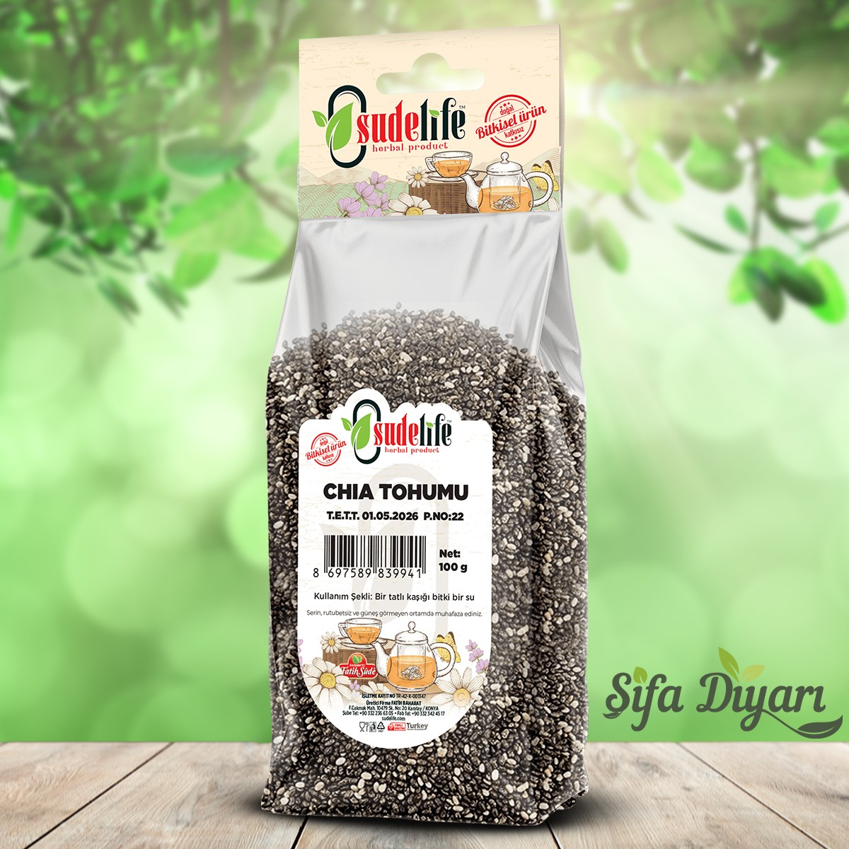 Chia Tohumu 100 gr