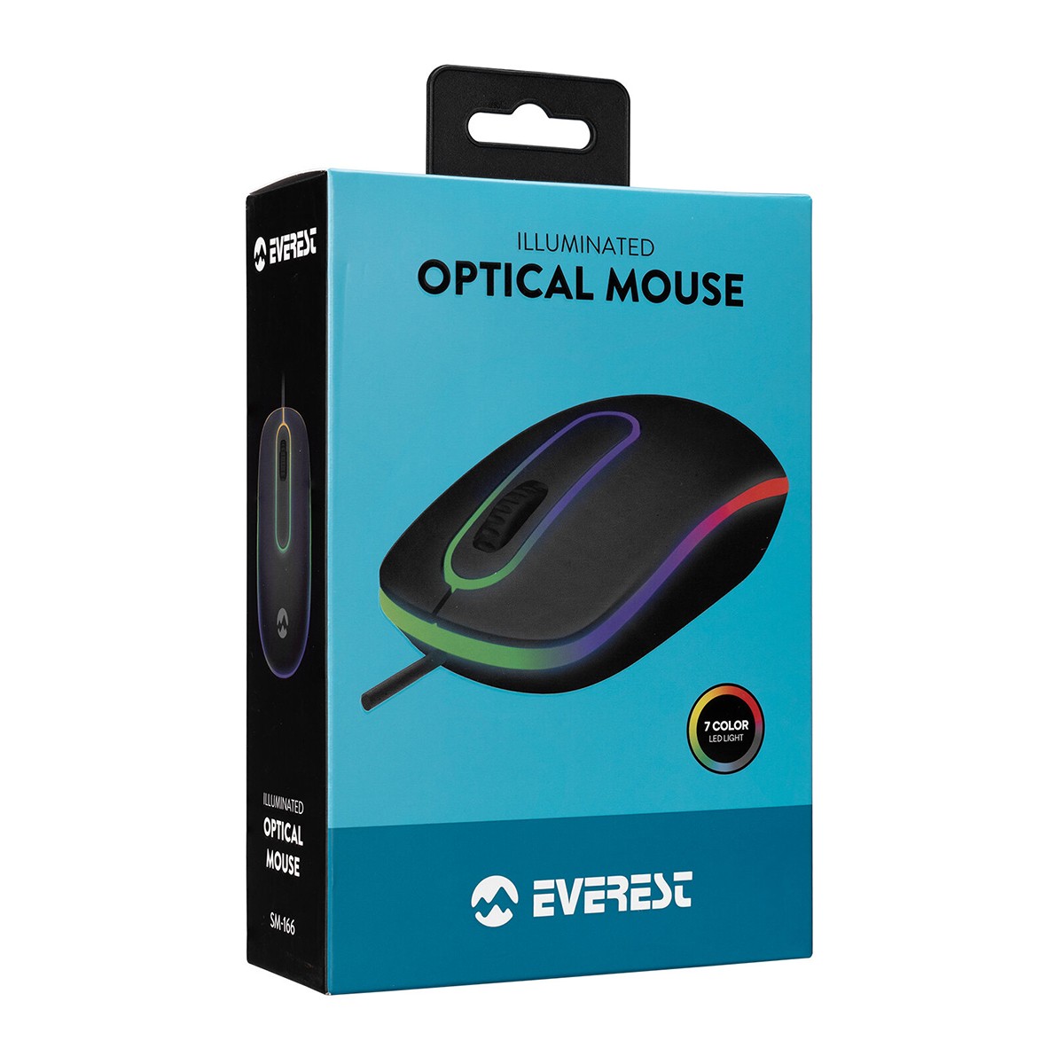 Everest USB Kablolu Optik Mouse